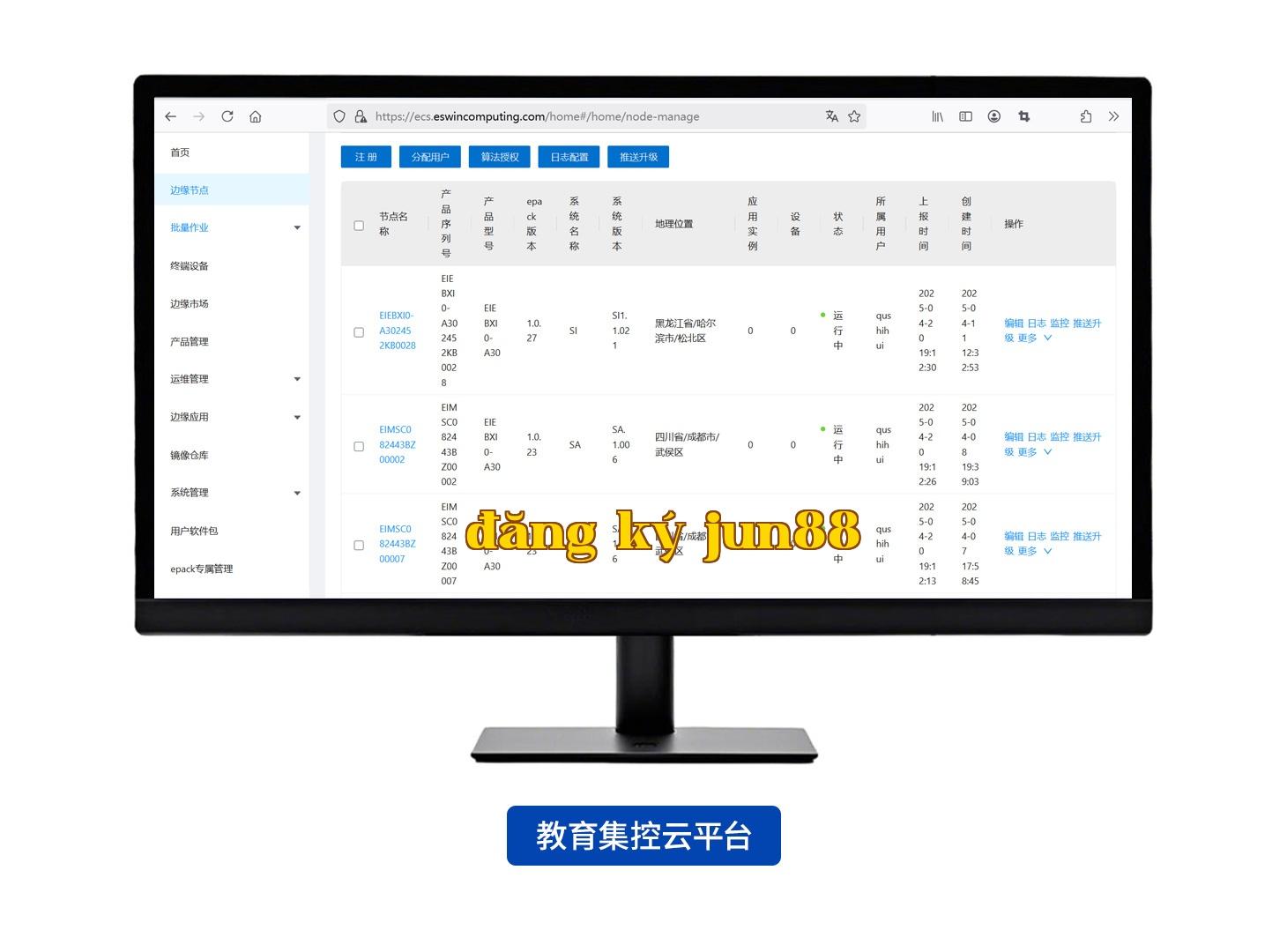 Thiết bị tính toán biên hiệu năng cao + nền tảng đám mây tập trung giáo dục
